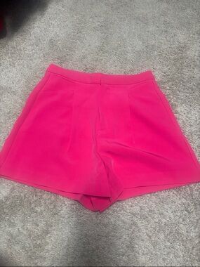 3 for $20 Love Tree Women’s High-Waist Hot Pink Dress Shorts Size Small